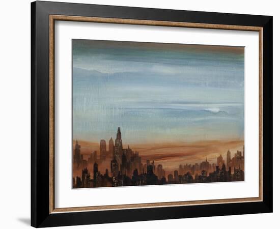 Hill Towns II-Farrell Douglass-Framed Giclee Print