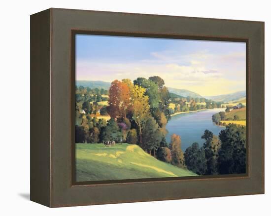 Hill & Valley II-Max Hayslette-Framed Premier Image Canvas