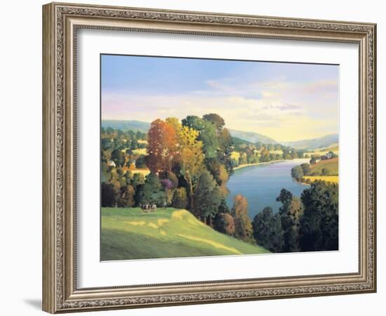 Hill & Valley II-Max Hayslette-Framed Giclee Print