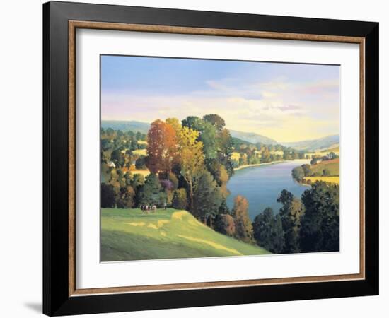 Hill & Valley II-Max Hayslette-Framed Giclee Print