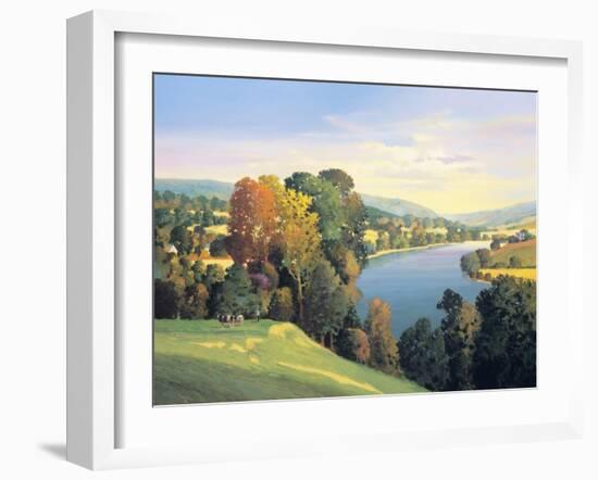 Hill & Valley II-Max Hayslette-Framed Giclee Print