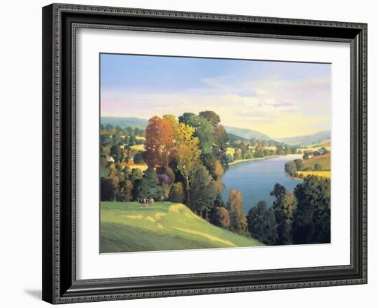 Hill & Valley II-Max Hayslette-Framed Giclee Print