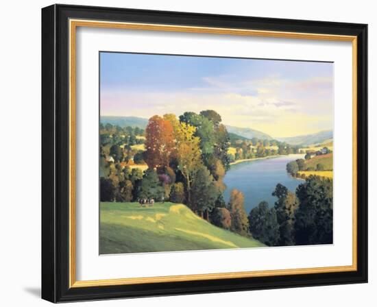 Hill & Valley II-Max Hayslette-Framed Giclee Print