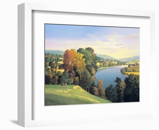 Hill & Valley II-Max Hayslette-Framed Giclee Print