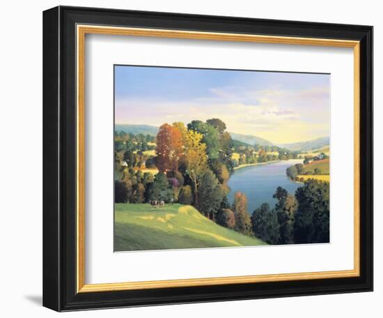 Hill & Valley II-Max Hayslette-Framed Giclee Print