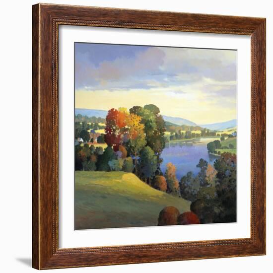 Hill & Valley III-Max Hayslette-Framed Premium Giclee Print