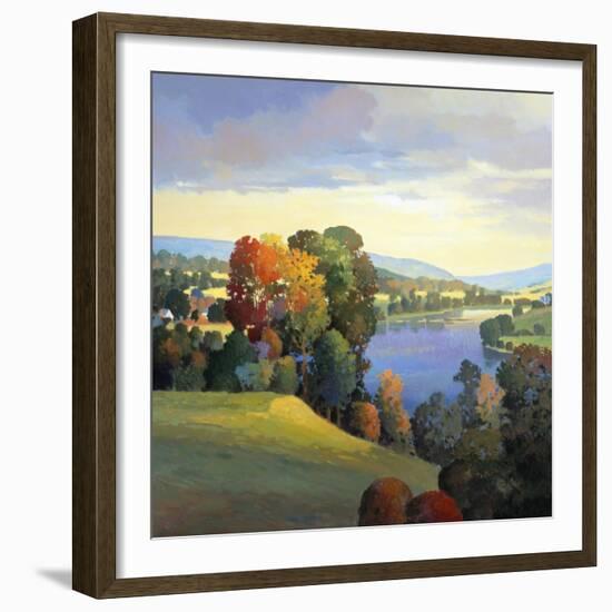 Hill & Valley III-Max Hayslette-Framed Giclee Print