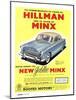 Hillman, Jubilee Edition Hillman Minx Cars, UK, 1950-null-Mounted Giclee Print