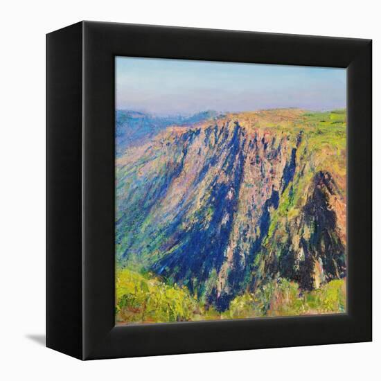 Hills Above the Tea Plantations, Kerala, 2017-Andrew Gifford-Framed Premier Image Canvas