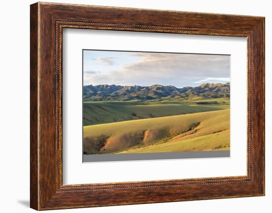 Hills and mountains, Bayandalai district, South Gobi province, Mongolia, Central Asia, Asia-Francesco Vaninetti-Framed Photographic Print