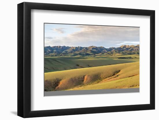 Hills and mountains, Bayandalai district, South Gobi province, Mongolia, Central Asia, Asia-Francesco Vaninetti-Framed Photographic Print