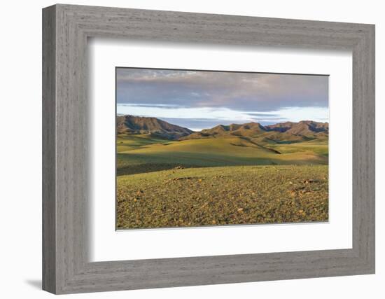 Hills and mountains, Bayandalai district, South Gobi province, Mongolia, Central Asia, Asia-Francesco Vaninetti-Framed Photographic Print