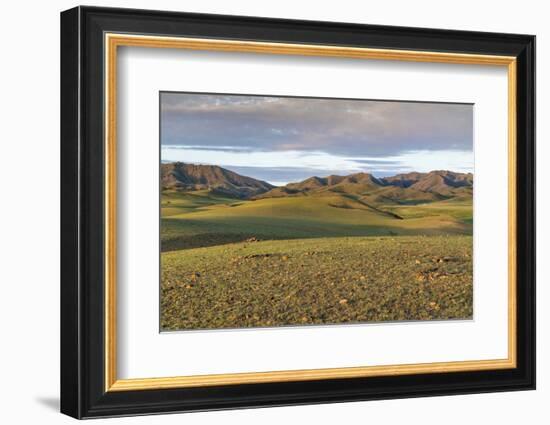 Hills and mountains, Bayandalai district, South Gobi province, Mongolia, Central Asia, Asia-Francesco Vaninetti-Framed Photographic Print