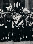 The Wall Game at Eton: St. Andrews Day - Oppidan v. Colleges, c1900, (1903)-Hills and Saunders-Photographic Print