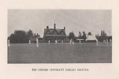 The Parks, cricket ground of Oxford University, 1912-Hills and Saunders-Framed Giclee Print