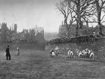 The Parks, cricket ground of Oxford University, 1912-Hills and Saunders-Framed Premier Image Canvas