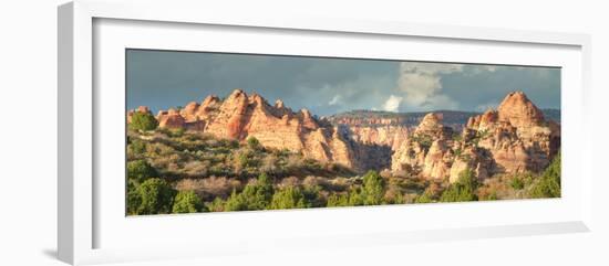 Hills of Kolob Canyon in Afternoon Light-Vincent James-Framed Photographic Print