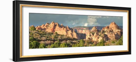 Hills of Kolob Canyon in Afternoon Light-Vincent James-Framed Photographic Print