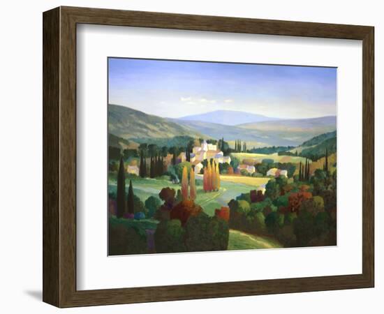 Hills of Provence-Max Hayslette-Framed Premium Giclee Print
