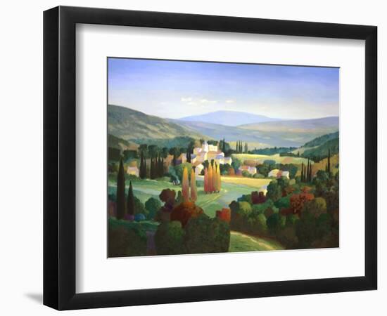 Hills of Provence-Max Hayslette-Framed Premium Giclee Print