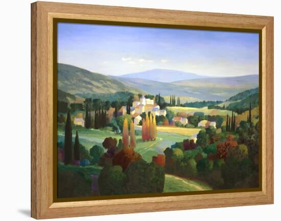 Hills of Provence-Max Hayslette-Framed Premier Image Canvas