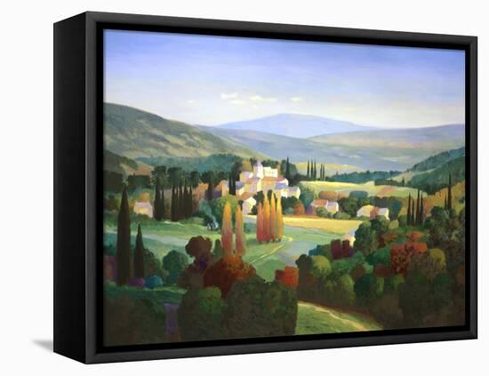 Hills of Provence-Max Hayslette-Framed Premier Image Canvas