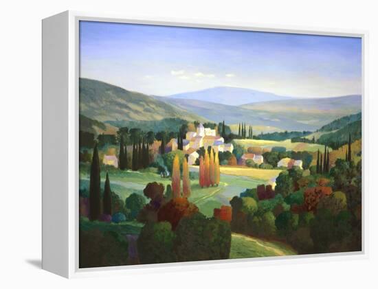 Hills of Provence-Max Hayslette-Framed Premier Image Canvas