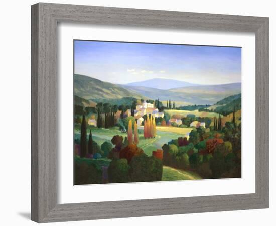 Hills of Provence-Max Hayslette-Framed Giclee Print