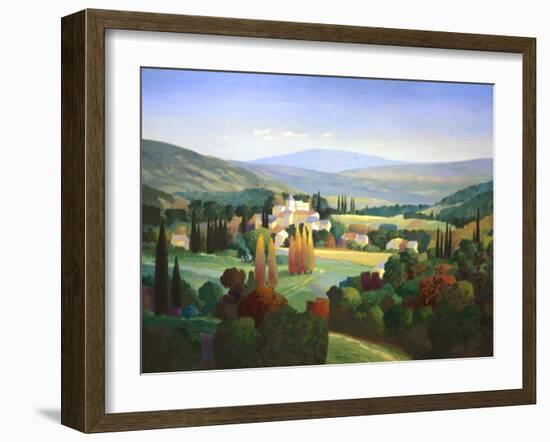 Hills of Provence-Max Hayslette-Framed Giclee Print