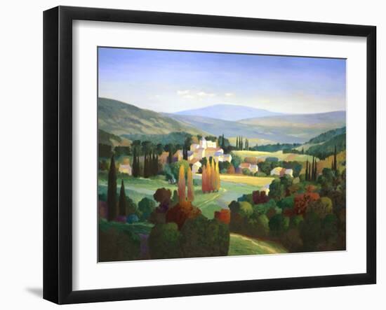 Hills of Provence-Max Hayslette-Framed Giclee Print