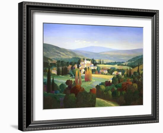 Hills of Provence-Max Hayslette-Framed Giclee Print