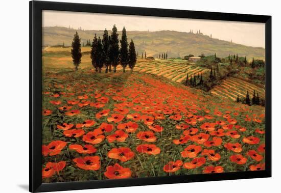 Hills of Tuscany I-Steve Wynne-Framed Art Print