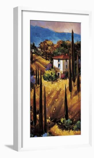 Hills of Tuscany-Nancy O'toole-Framed Giclee Print