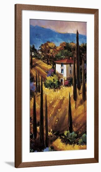 Hills of Tuscany-Nancy O'toole-Framed Giclee Print