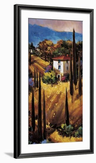 Hills of Tuscany-Nancy O'toole-Framed Giclee Print