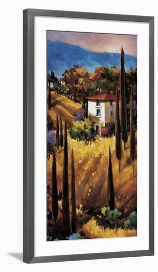 Hills of Tuscany-Nancy O'toole-Framed Giclee Print