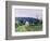 Hills Surrounding Paris, 1879-Alfred Sisley-Framed Giclee Print