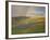 Hills with Poppies and Lupine with Double Rainbow Near Gorman, California, USA-Jim Zuckerman-Framed Photographic Print