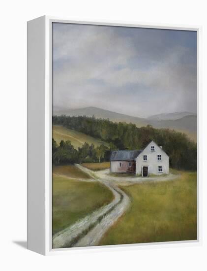 Hillside Barn - Focus-Bill Philip-Framed Stretched Canvas