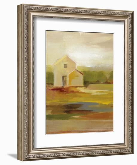 Hillside Barn I v2-Silvia Vassileva-Framed Art Print