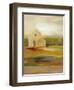 Hillside Barn I v2-Silvia Vassileva-Framed Art Print