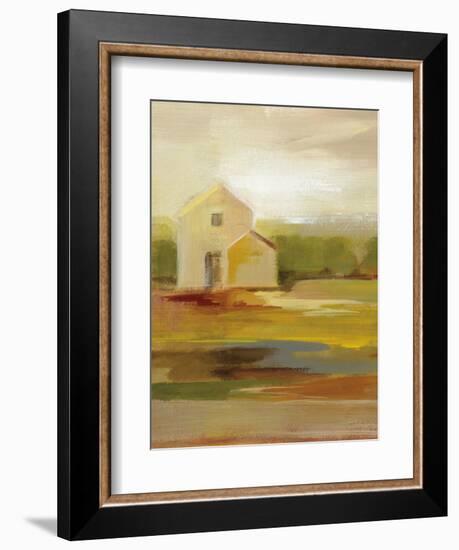 Hillside Barn I v2-Silvia Vassileva-Framed Art Print