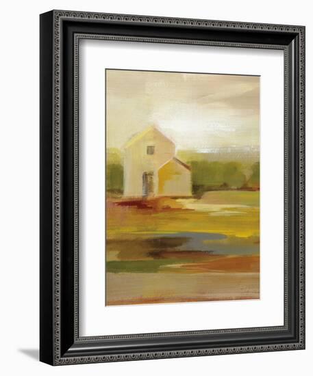 Hillside Barn I v2-Silvia Vassileva-Framed Art Print