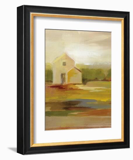 Hillside Barn I v2-Silvia Vassileva-Framed Art Print