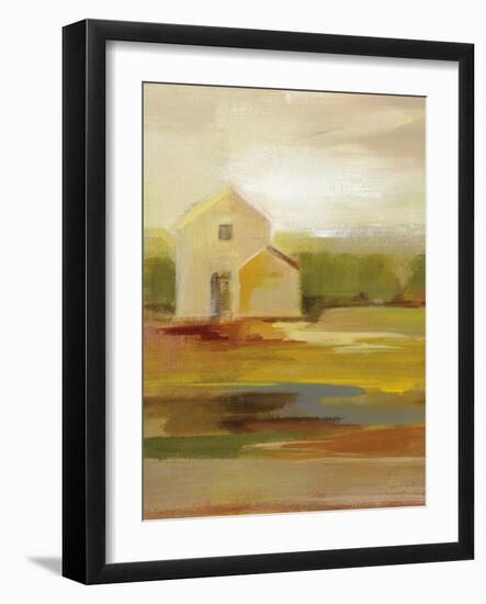 Hillside Barn I v2-Silvia Vassileva-Framed Art Print