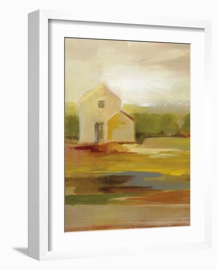 Hillside Barn I v2-Silvia Vassileva-Framed Art Print