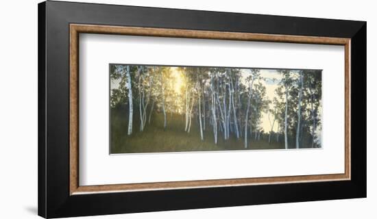 Hillside Birches-Elissa Gore-Framed Art Print