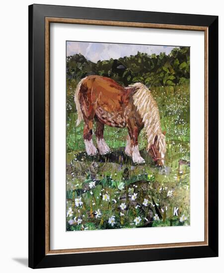 Hillside Horse-Kirstie Adamson-Framed Giclee Print