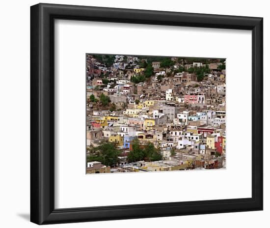 Hillside Houses, Guadalajara, Mexico-Charles Sleicher-Framed Photographic Print