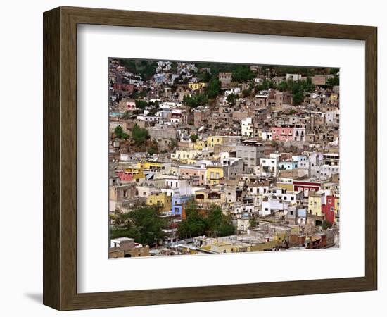 Hillside Houses, Guadalajara, Mexico-Charles Sleicher-Framed Photographic Print